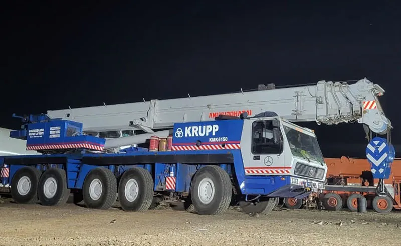 Krupp KMK 5150 Crane