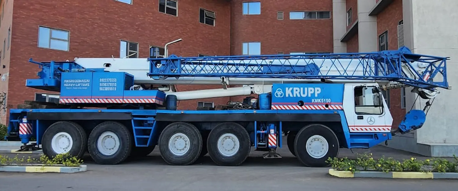 150 Tone Cranes on Hire