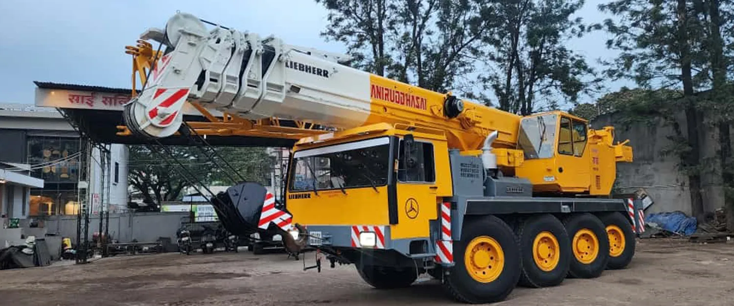 80 Ton Cranes on Hire